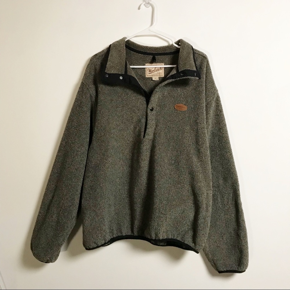 Woolrich Polartec Fleece Pullover Men’s Sweater